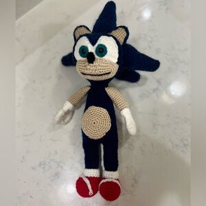 Handmade Crochet Sonic